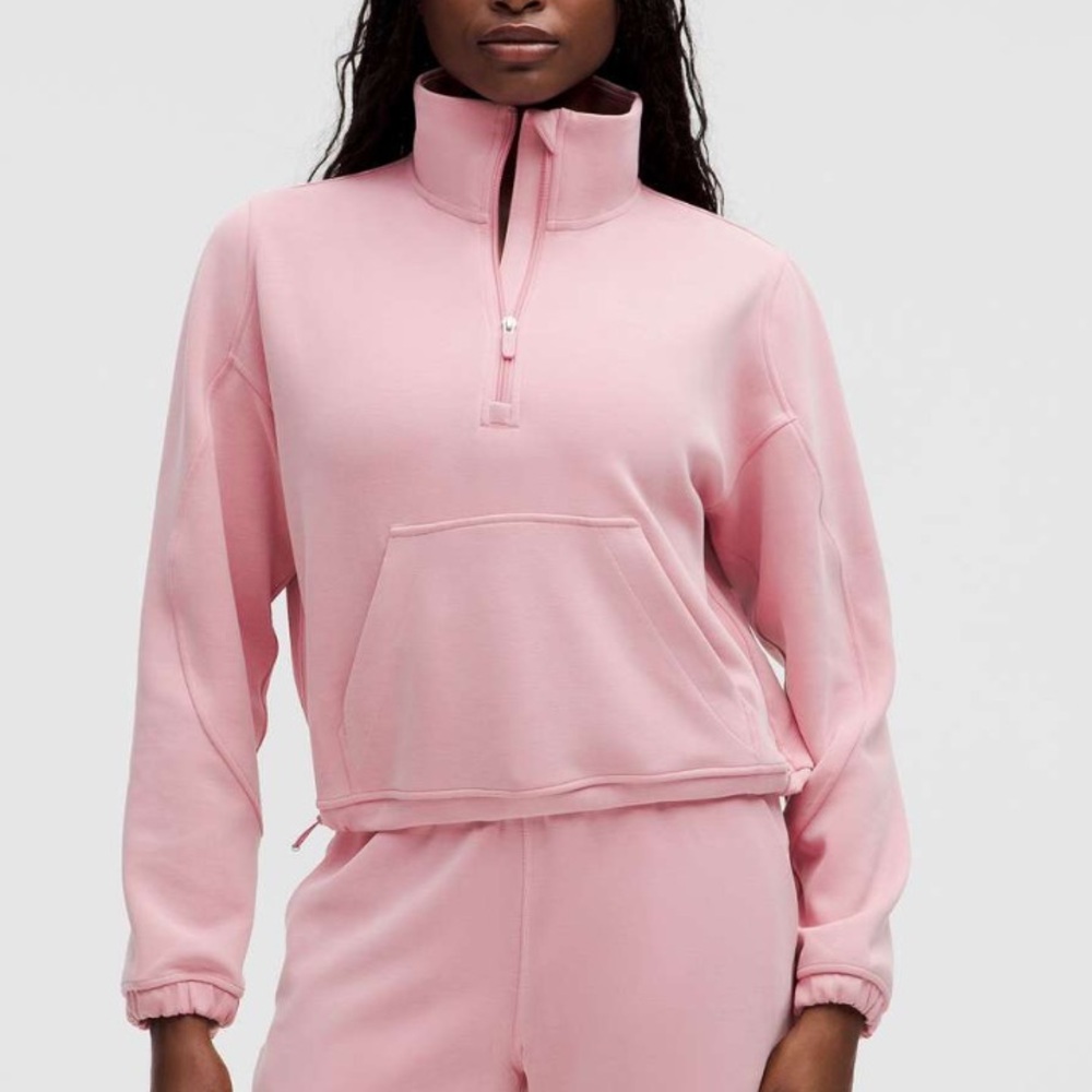 Lululemon Brushed Softstreme Half Zip